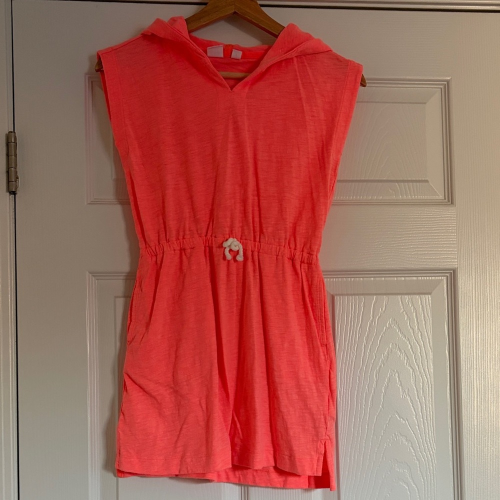 GAP Kids Coral Hooded Swim Coverup